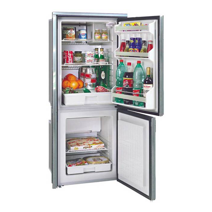Isotherm Cruise 195 Stainless Steel Left Hand Swing Refrigerator / Freezer
