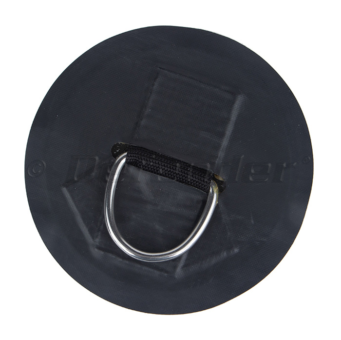 Whitewater Inflatable Boat Deluxe D-Ring Tie-Down - Black