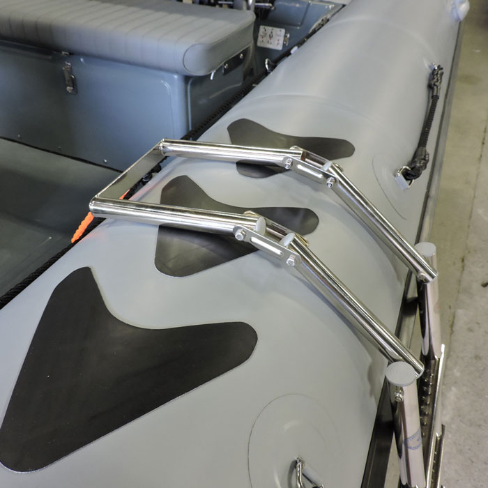 Telescoping Folding Ladder for Inflatable Boats Defender Marine