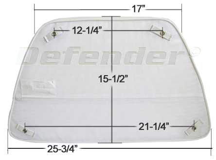 Bow Locker Cushion for Achilles Inflatable Boat (16DEFBOWSM)