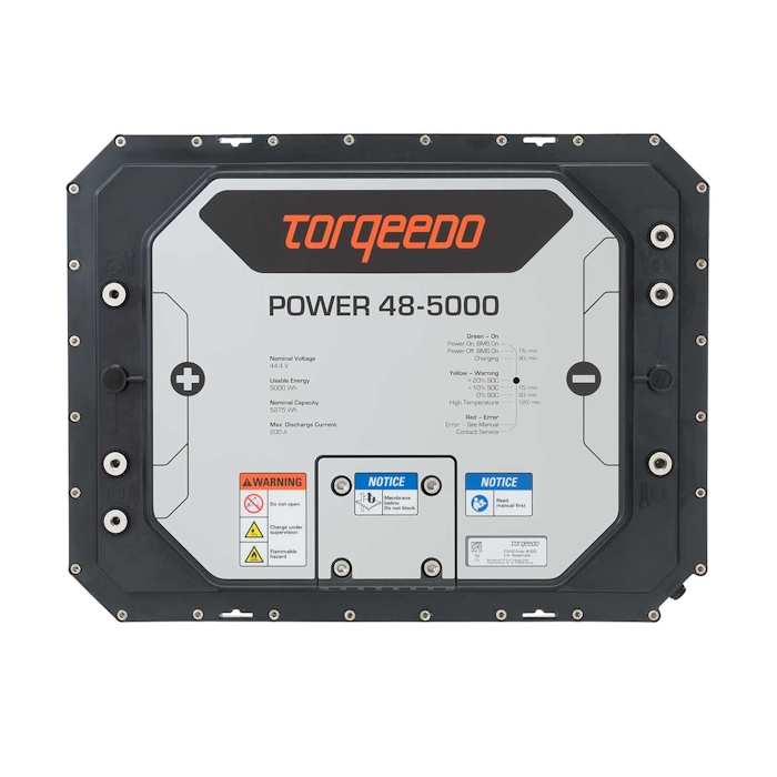 Torqeedo Power 48-5000 High-Performance Lithium 48-Volt Battery