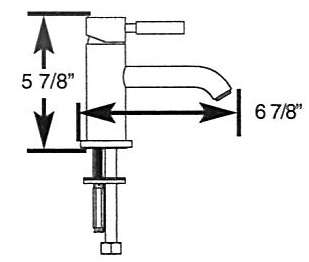 Scandvik Single-Lever Basin Mixer (70103)