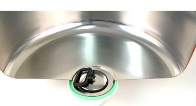 Scandvik Sink Drain with Stopper