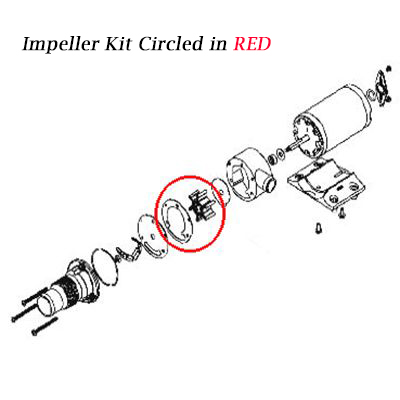 SHURflo Macerator Impeller Repair Kit