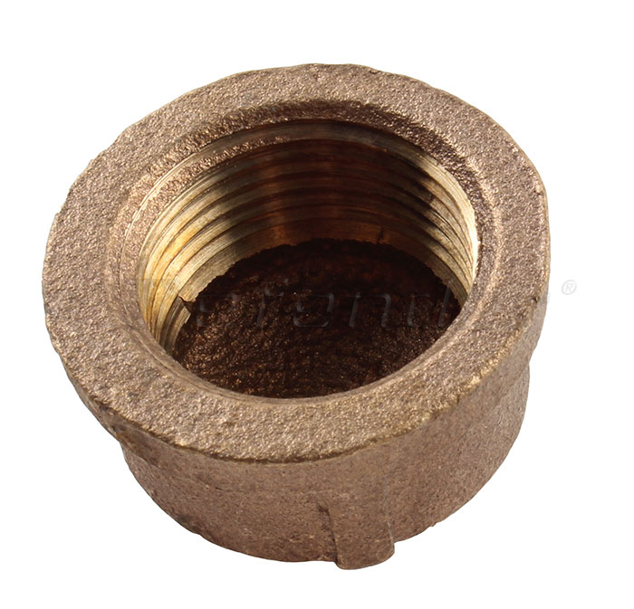 Bronze Pipe Cap - 1-1/4