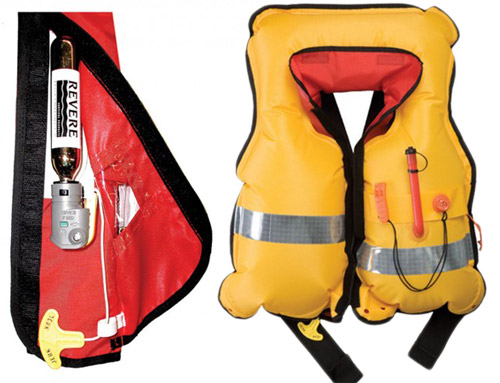 Revere ComfortMax Inflatable PFD / Life Jacket - Red