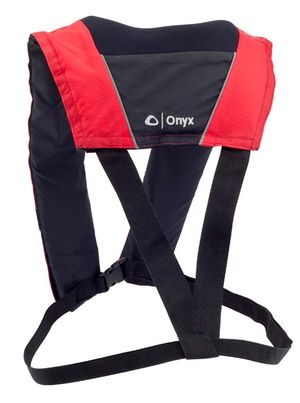 Red for sale online Onyx 131000-100-004-15 M-24 Manual Inflatable Life Jacket 