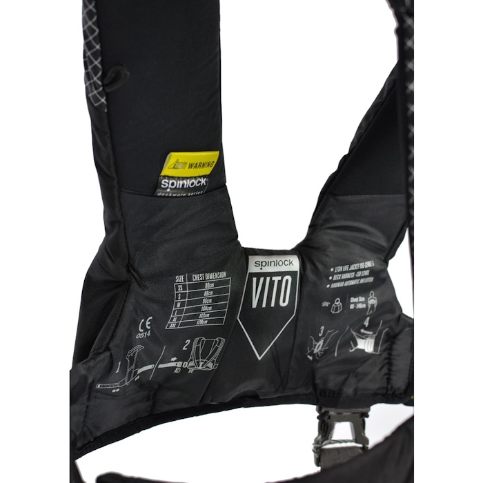 Spinlock Deckvest VITO Inflatable PFD / Life Jacket