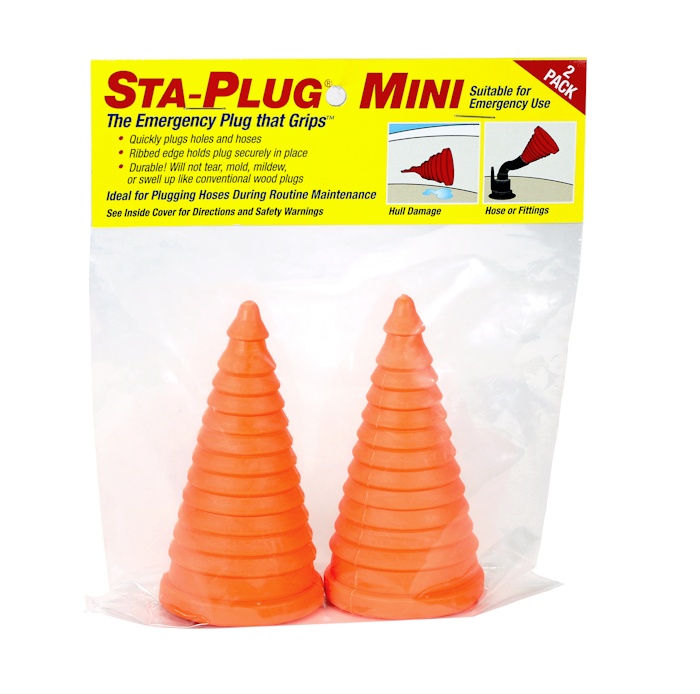 Forespar Sta-Plug Mini Plugs 2-Pack