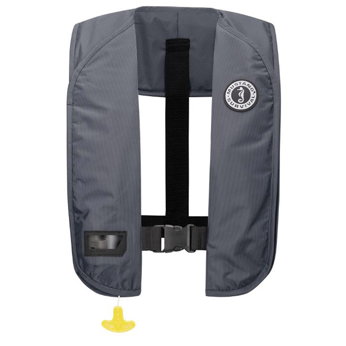 Mustang Survival M.I.T. 100 Manual Inflatable PFD - Admiral Gray