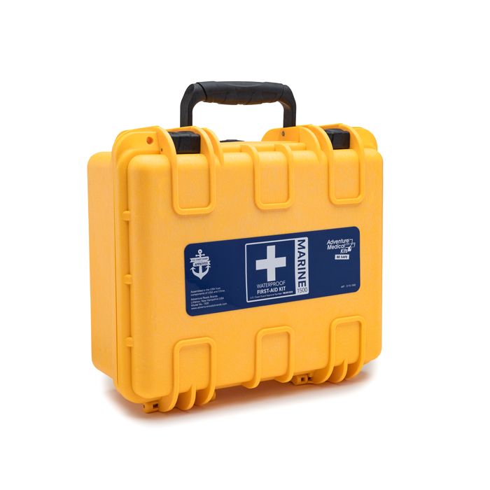 Adventure Medical Marine Series 1500 First-Aid Kit w/ Waterproof Case