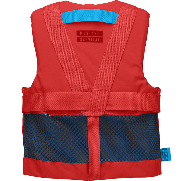 Mustang Rev Youth Vest / Life Jacket / PFD - Imperial Red