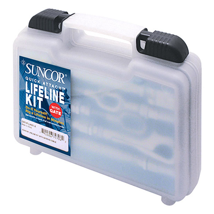 Suncor Quick Attach Lifeline Fitting Kit with Gate