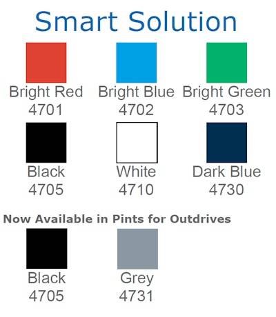 Sea Hawk Smart Solution Antifouling Paint - Gray, Pint