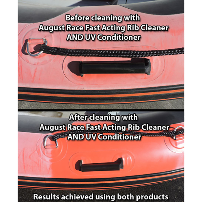 August Race Liquid RIB Fast Acting Tube Cleaner - for All Inflatable Boats