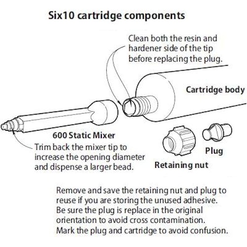 West System Replacement Static Mixer Tips