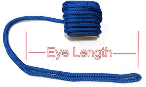 Defender Splicing Service - Eye Splice - 3-Strand Nylon Rope 5/8