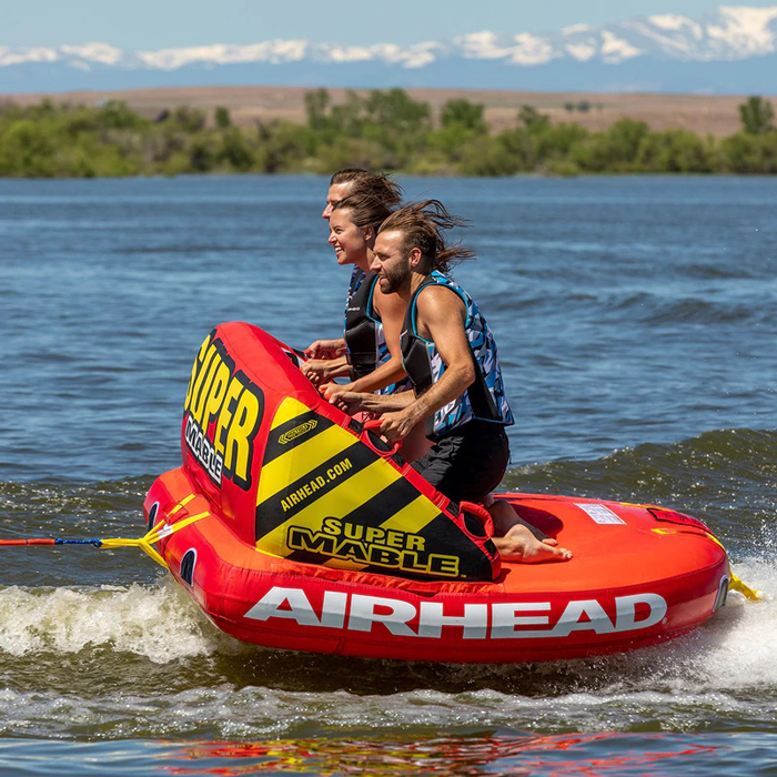 Airhead Super Mable 3-Person Inflatable Towable Boat Tube