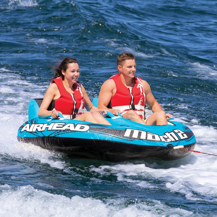 Airhead Mach 2-Person Inflatable Towable Boat Tube