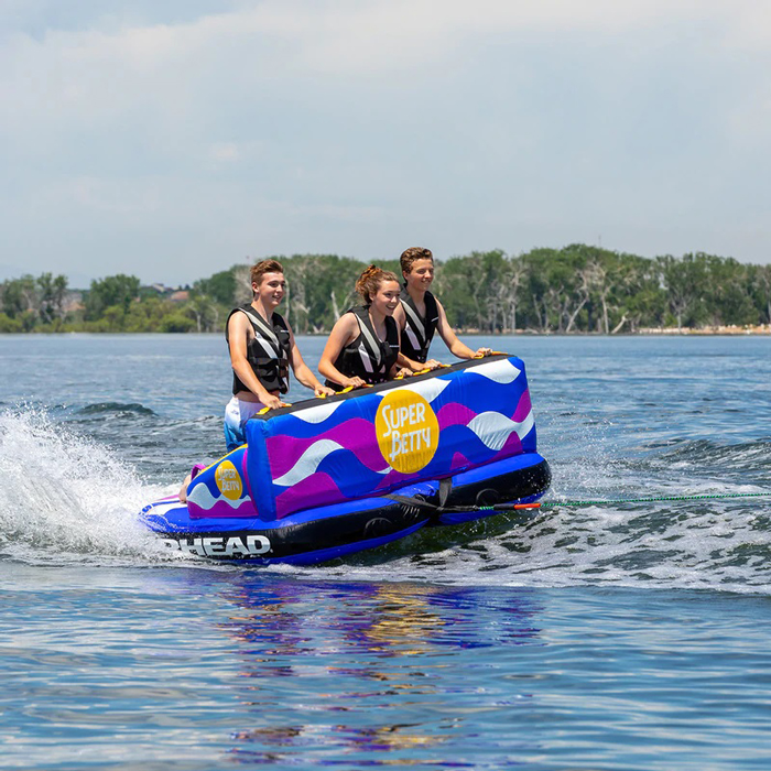Airhead Super Betty 3-Person Inflatable Towable Boat Tube