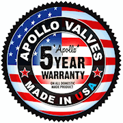 Apollo 5 year warranty seal