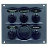 BEP-900-Compact-Series-5-Way-Spray-Proof-Switch-Panel-Fused