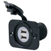 Marinco SeaLink Deluxe Dual USB Charger Receptacle