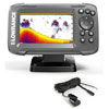 Lowrance Hook<sup>2</sup>-4x Fishfinder / GPS with Bullet Transducer