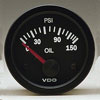 VDO Marine Vision Black Oil Pressure Gauge (350-108)