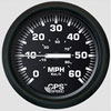 Faria Euro Black 60 MPH GPS Speedometer