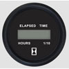 Faria Euro Black SS Digital Hourmeter