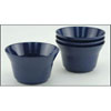 Galleyware 1407 Non-Skid Nesting Soup Bowls - Solid Blue