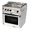 Force 10 3-Burner European Sub Compact Propane Gas Stove with Oven