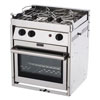Force 10 2-Burner European Compact Propane Gas Stove With Oven