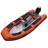 Defender RIB 430 Rigid Hull Inflatable (RIB) w/ Tohatsu MFS40 - Red