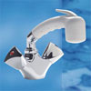 Ambassador Marine Trinidad Head / Shower Combo Faucet with Small Sprayer-WH