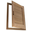 SeaTeak Louvered Door and Frame (60724)