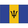 Annin Barbados Courtesy Flag