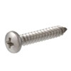 SeaChoice Stainless Steel Phillips / Panhead Self-Tapping Screws - #6