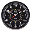 Weems & Plath Trident Time & Tide Clock - Matte Black