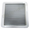 Marine Systems Air Return Vent/Grill - White Plastic