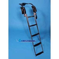 Armstrong Rigid Inflatable Boat 4-Step Telescoping Boarding Ladder