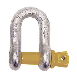 Titan Bow Type Anchor Shackle Hot Dip Galvanized with Screw Pin