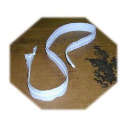 YKK 580 Heavy Duty Separating Zippers - White / 36"