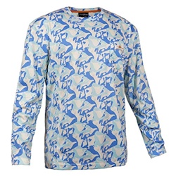 Grundens Fish Head Long Sleeve UV Shirt