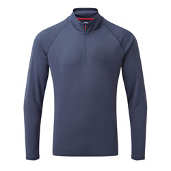 Gill Men's UV Tec Long Sleeve Zip Tee
