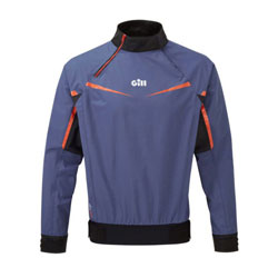Gill Men's Pro Top, Colors: Ocean and Gray