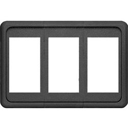 E-outstanding 4-Pack Rocker Switch Panel Holder Blanking Plate Suitable for Industry Standard Rocker Switch Panel Holes