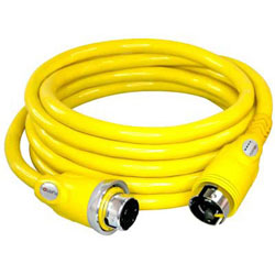 Furrion 50 Amp Heavy Duty Marine Cordset with Powersmart LED - 50 ft.