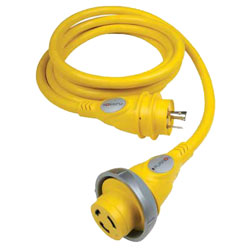 Furrion 30 Amp Heavy Duty Marine Cordset - 50 ft.